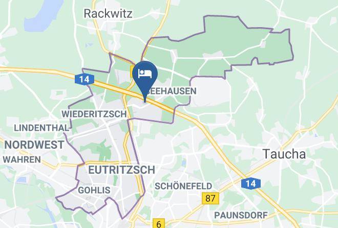 Leipzig - Sachsenpark Hotel Maps