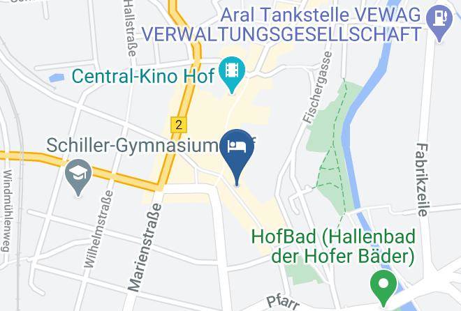 Hof - Sachsischer Hof Ubernachtungsbetrieb Maps