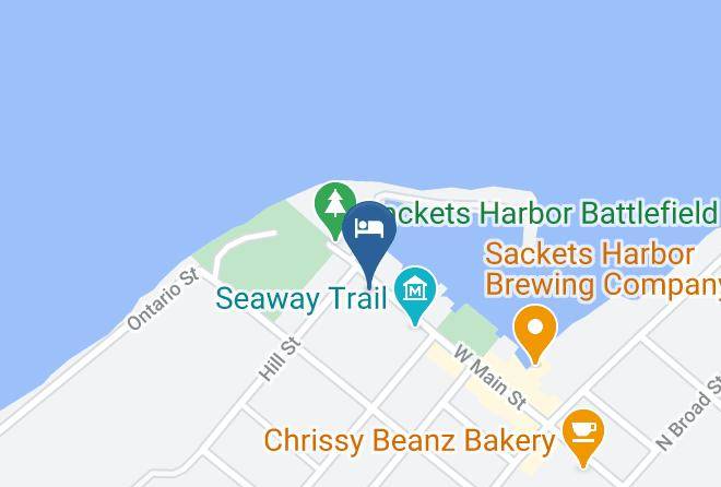 Jefferson - Sackets Harbor B&b Maps