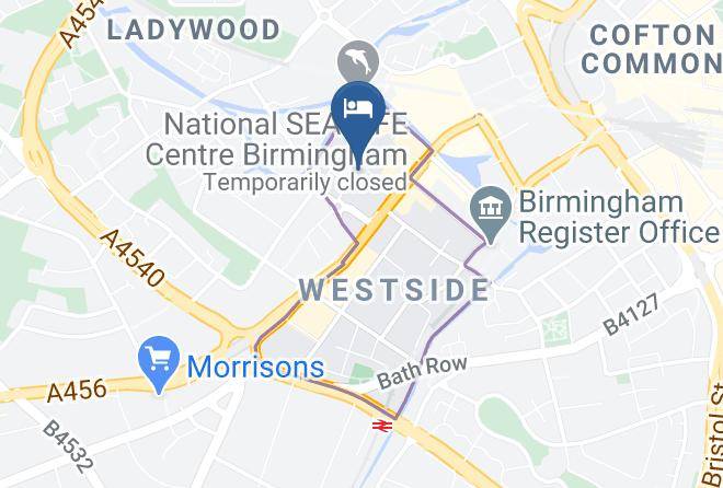 Saco Birmingham Brindleyplace Map