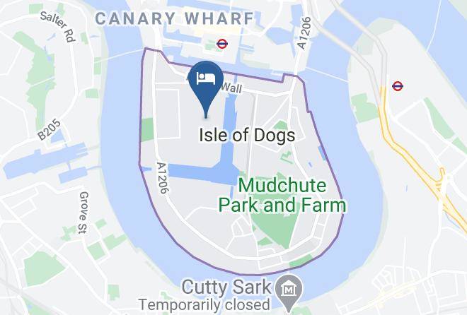 London - Saco Canary Wharf Trinity Tower Maps