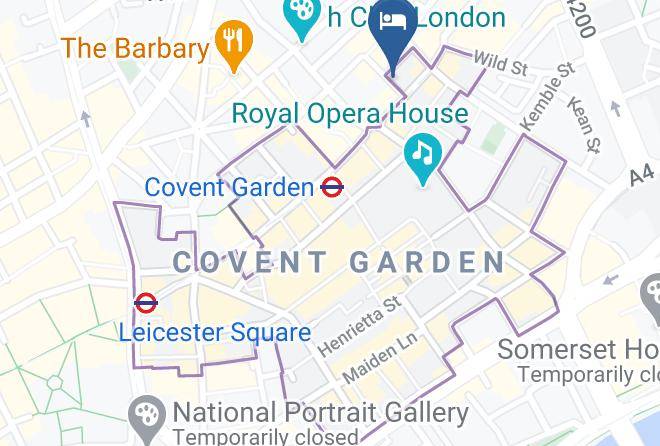 London - Saco Covent Garden Arne Street Maps
