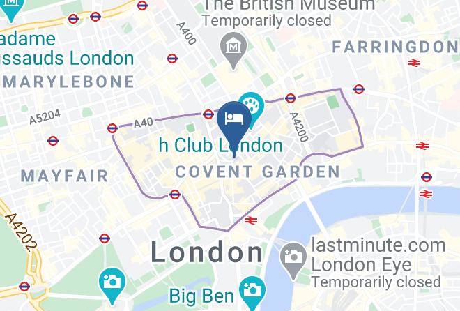 London - Saco Covent Garden St Martins Maps