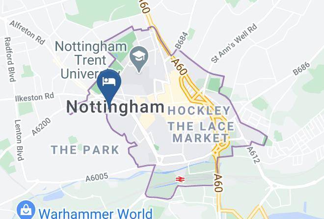 Saco Nottingham The Ropewalk Map