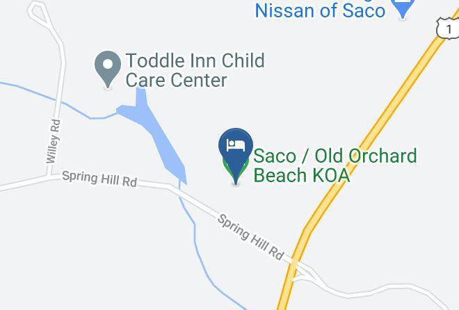 York - Saco Old Orchard Beach Koa Maps