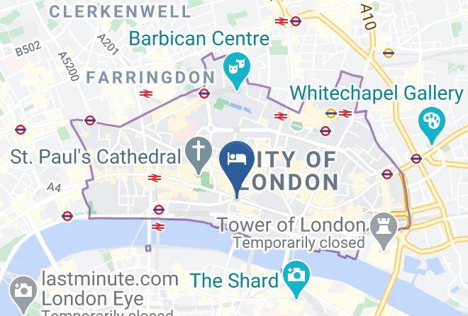 London - Three Cranes Maps
