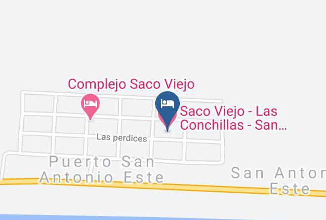 San Antonio Oeste - Saco Viejo Las Conchillas San Antonio Este Este Punta Perdices Maps