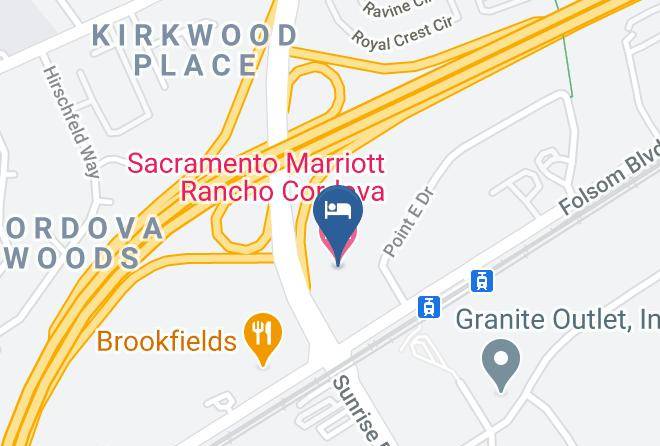 Sacramento - Sacramento Marriott Rancho Cordova Maps