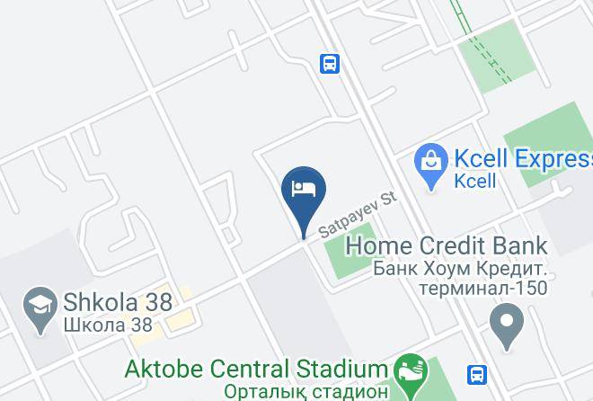 Aktobe Region - Sad Dolgoletiya Hotel Maps