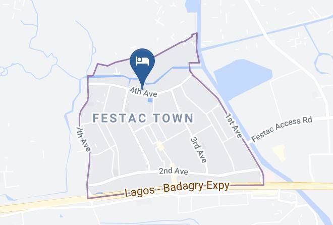 Amuwo Odofin - Sada Cruz Hotel & Suites Maps