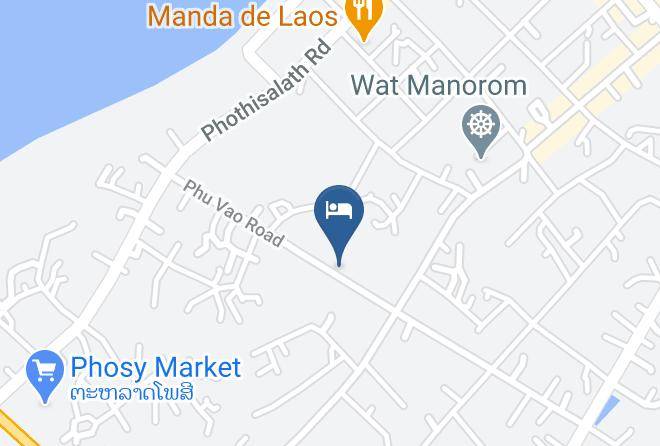 Louangphrabang - Sada Hotel Maps