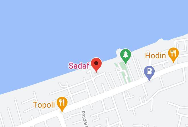 Sari - Sadaf Hotel Maps