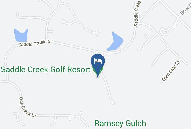 Calaveras - Saddle Creek Golf Resort Maps