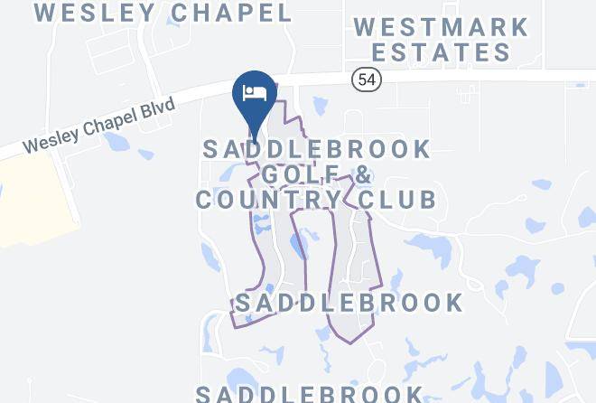 Pasco - Saddlebrook Resort Maps