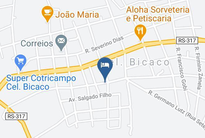 Coronel Bicaco - Sadi Palace Hotel Maps