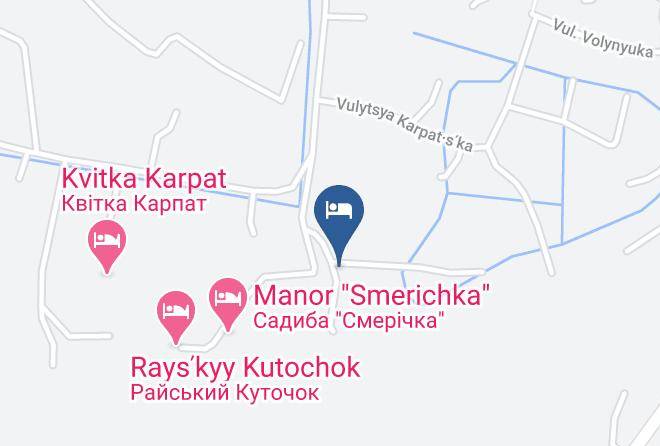 Verkhovyna Raion - Sadiba Vezha Maps
