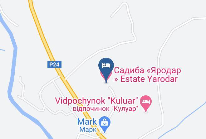 Verkhovyna Raion - Sadiba Yarodar Estate Yarodar Maps