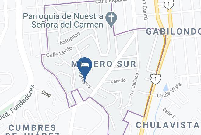Tijuana - Sadie's Bed And Breakfast Maps