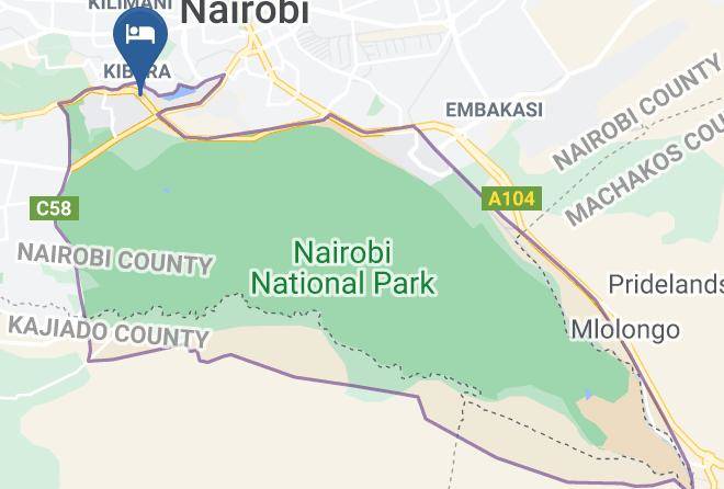 Nairobi - Sadili Oval Maps