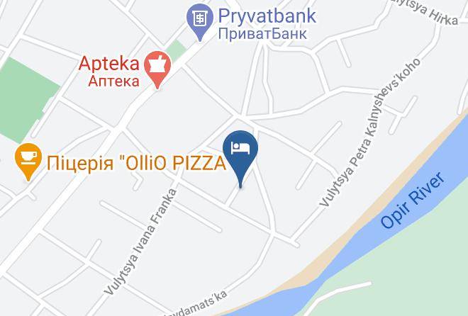 Skole Raion - Sadyba 'dolche Vita' Maps