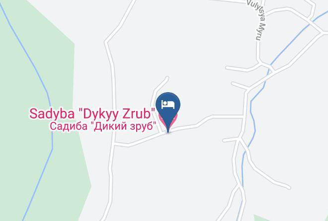 Sadyba Dykyy Zrub Map