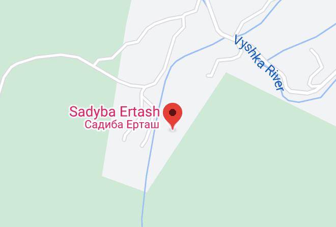 Velykyi Bereznyi Raion - Sadyba Ertash Maps