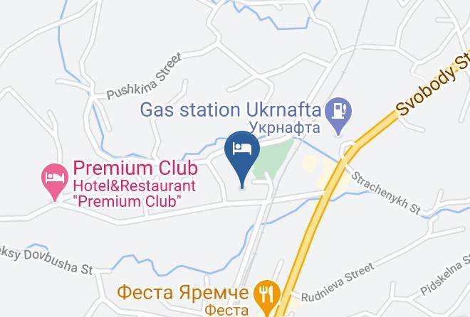 Yaremcha - Sadyba Hotel Karpatska Mriya Maps