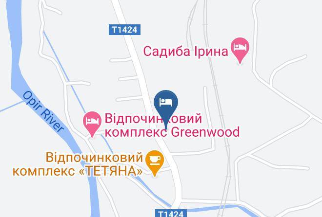 Skole Raion - Sadyba Iryna Maps