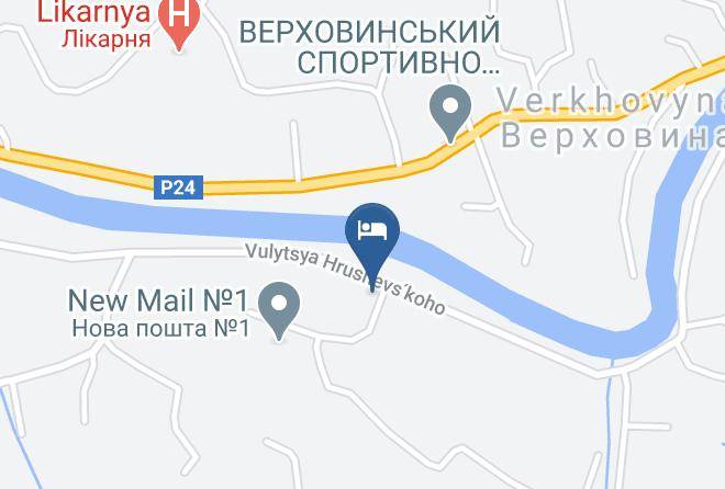 Verkhovyna Raion - Sadyba Karpatske Shchastya Maps