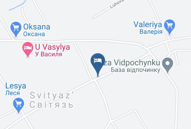 Shatsk Raion - Sadyba Khomycha Maps