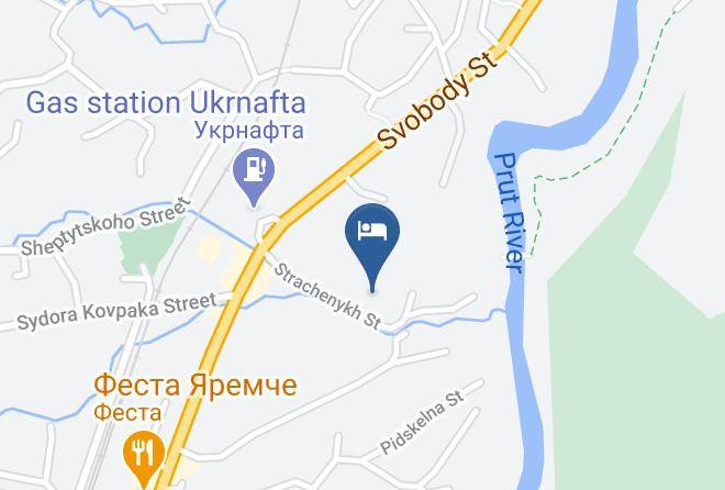 Yaremcha - Sadyba Kladka Maps