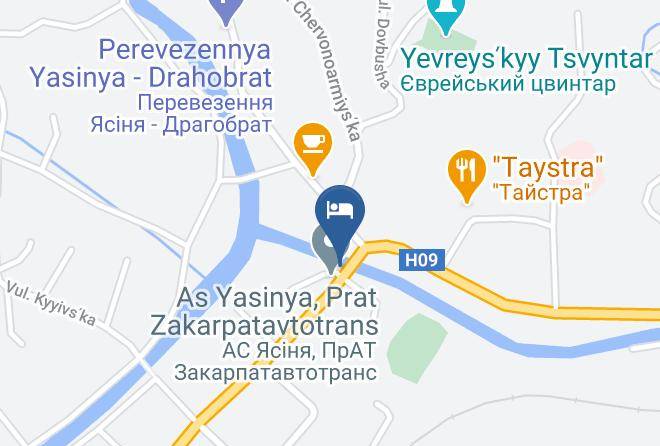 Rakhiv Raion - Sadyba Kuvik Maps