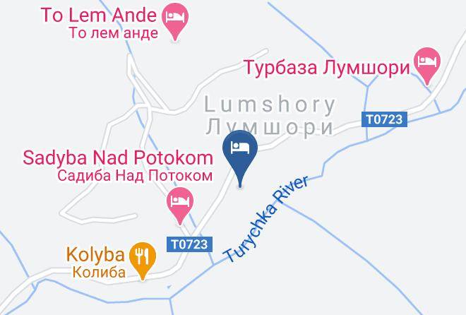 Perechyn Raion - Sadyba Lumshory Maps