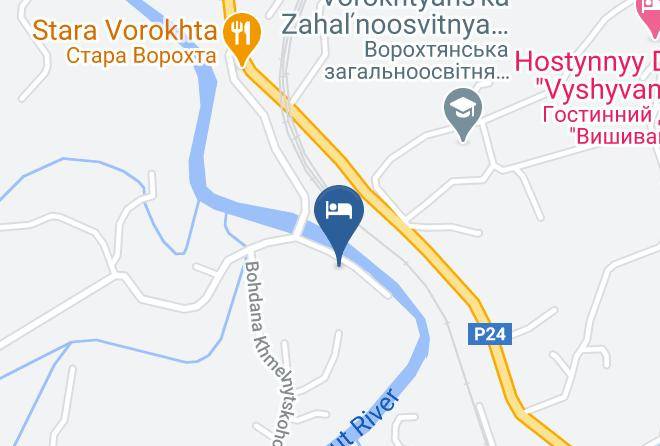 Yaremcha - Sadyba Nad Prutom Maps