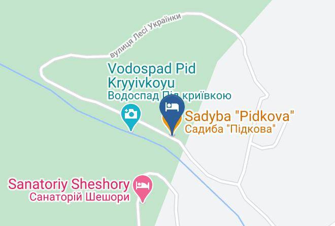 Kosiv Raion - Sadyba Pidkova Maps