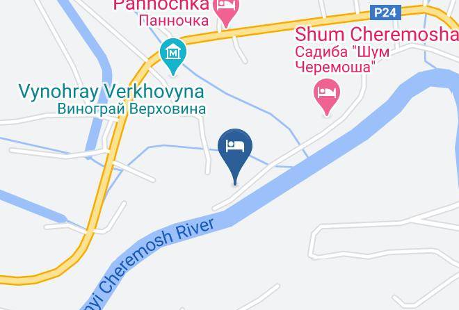 Verkhovyna Raion - Sadyba Tsenturiya Maps