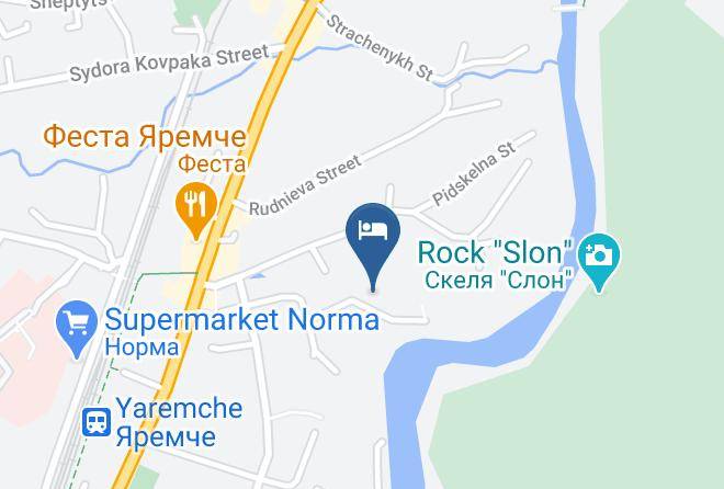 Yaremcha - Sadyba U Tarasa I Lesi Maps