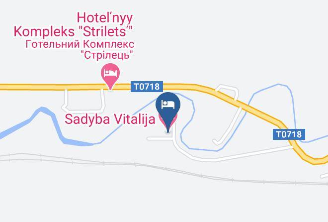 Volovets Raion - Sadyba Vitalija Maps