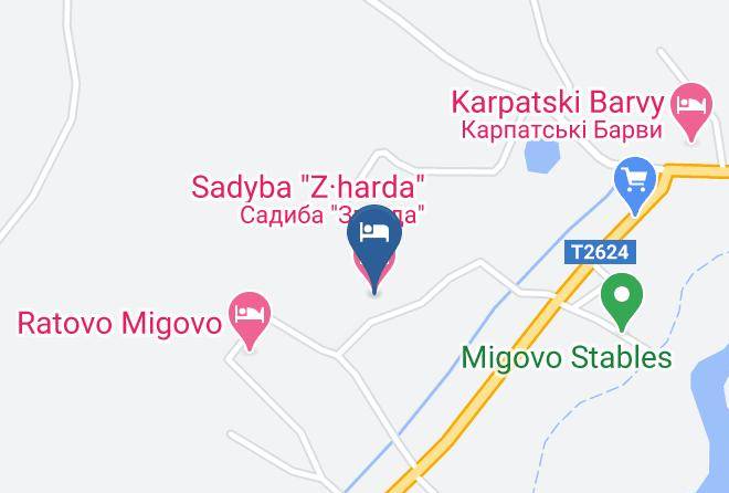 Vyzhnytsia Raion - Sadyba Zharda Maps