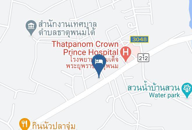 Amphoe That Phanom - Saeng Thong Rim Khong Hote Maps