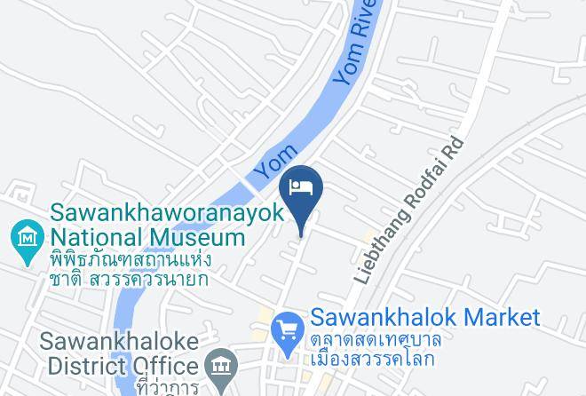 Amphoe Sawankhalok - Saengsin Hotel Maps