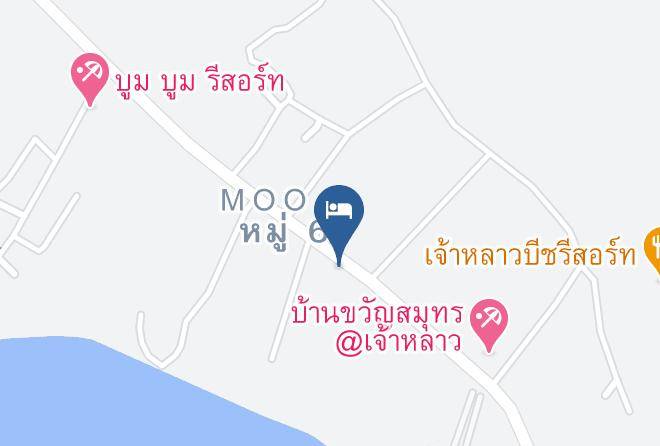 Amphoe Tha Mai - Saensuk Resort Maps
