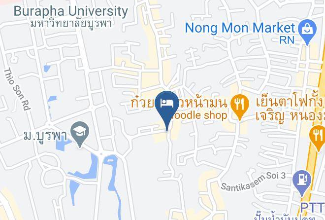 Mueang Chonburi District - Saensuk Resort Maps