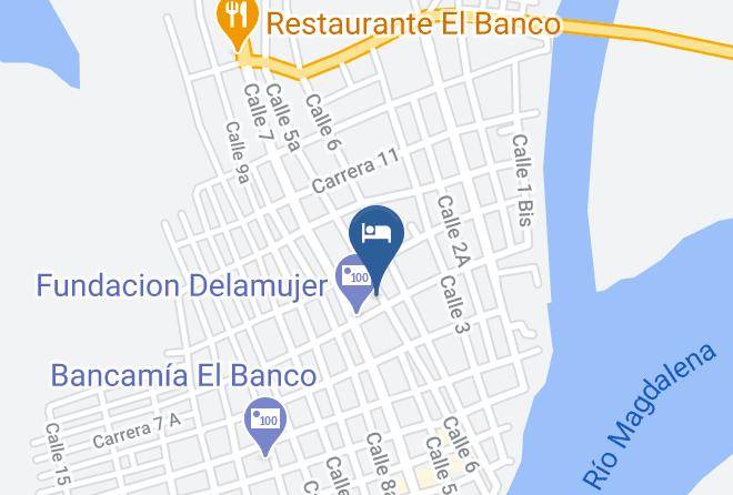 El Banco - Saes Hotel Boutique Maps