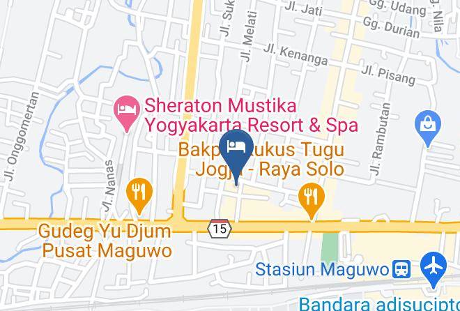 Sleman - Safa Homestay Maps