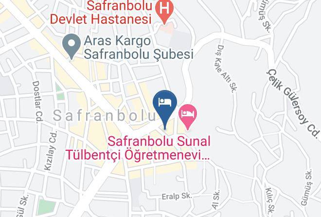 Safranbolu - Safa Otel Maps