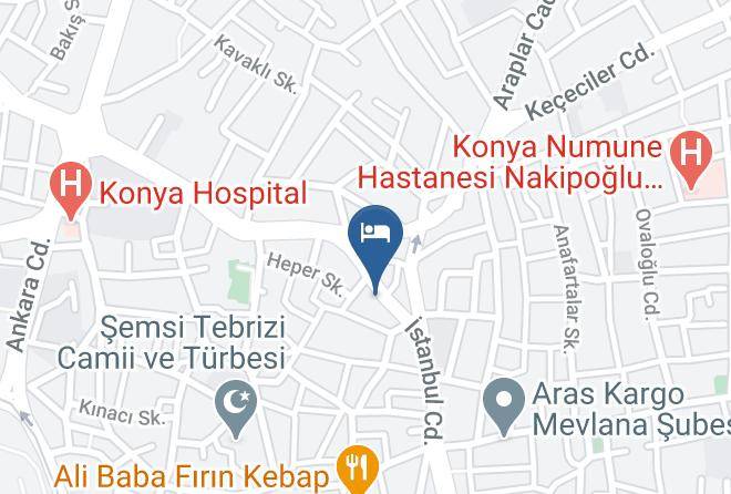 Karatay - Safa Royal Museum Hotel Maps