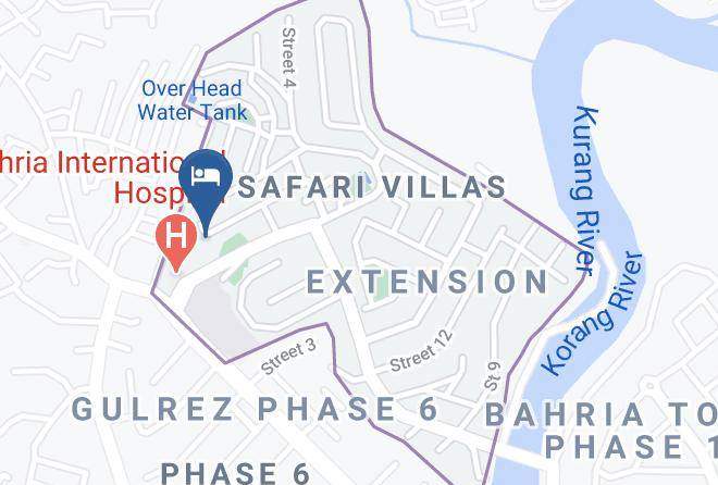 Islamabad - Safari Club 1 Maps