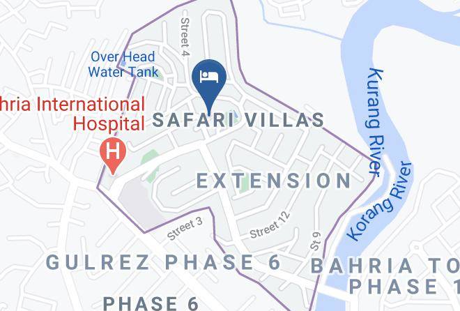 Islamabad - Safari Club Bahria Town Maps