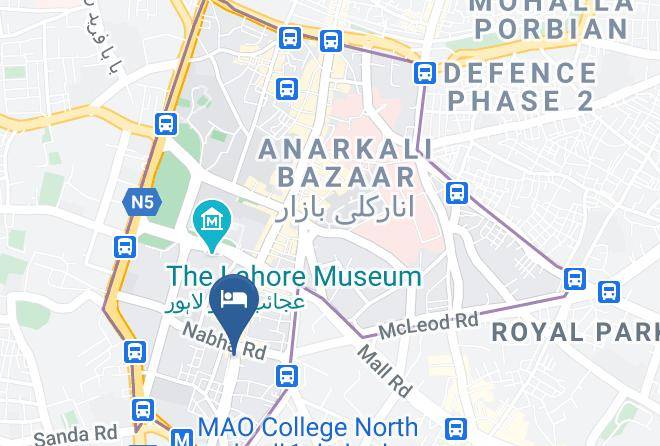 Islamabad - Safari Hotel Anarkali Maps